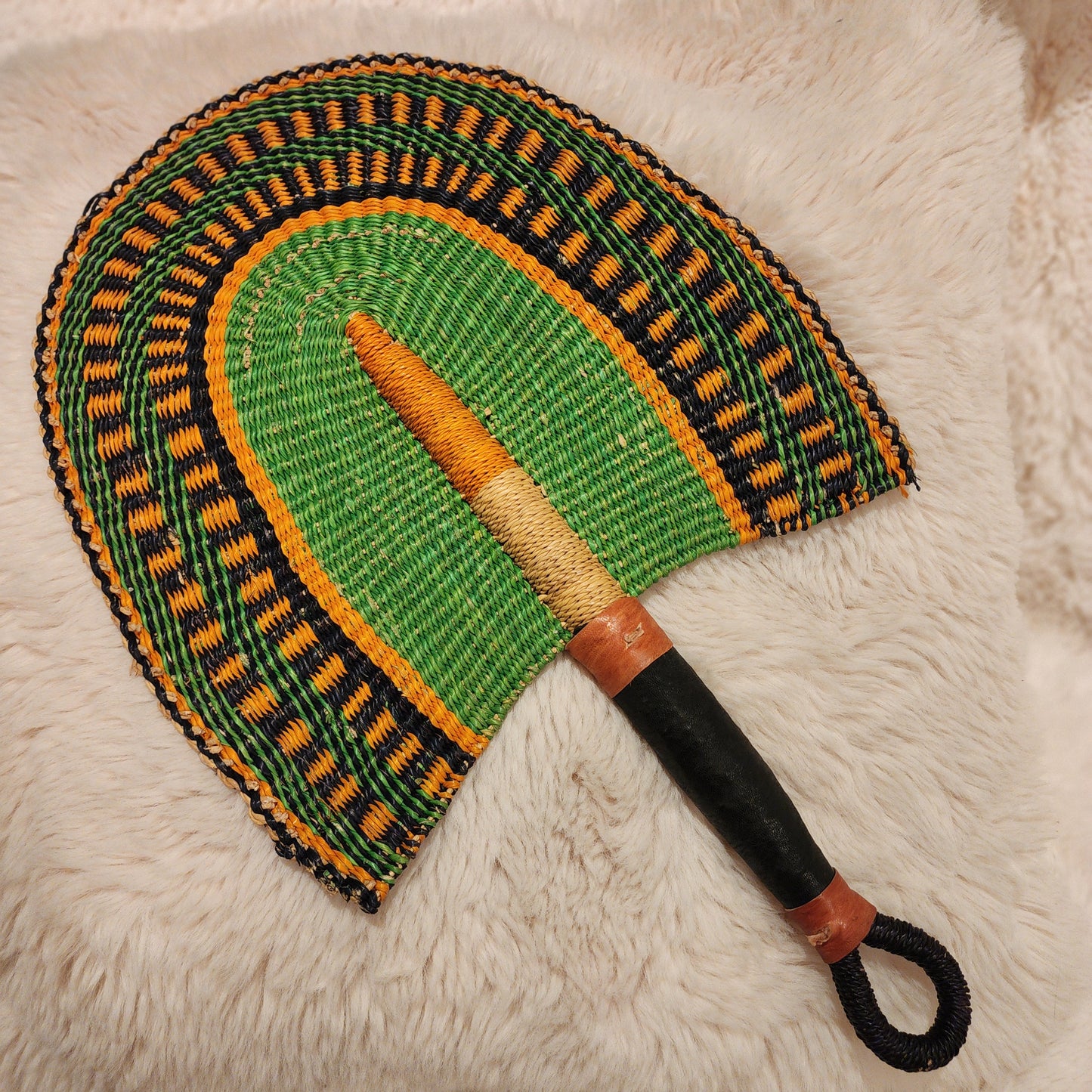 FanTasic Flat leather handle