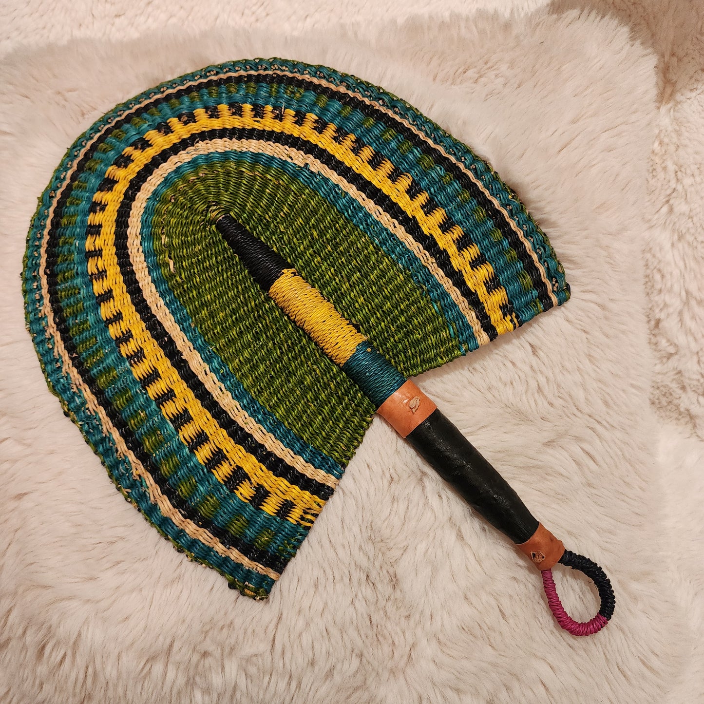 FanTasic Flat leather handle