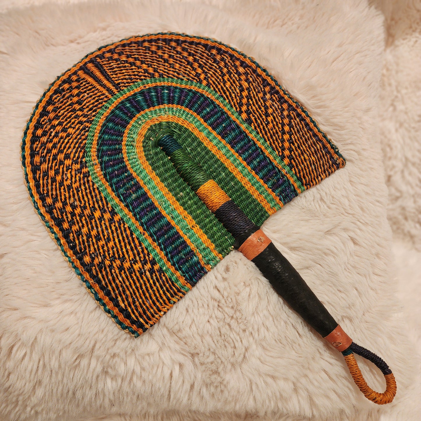 FanTasic Flat leather handle