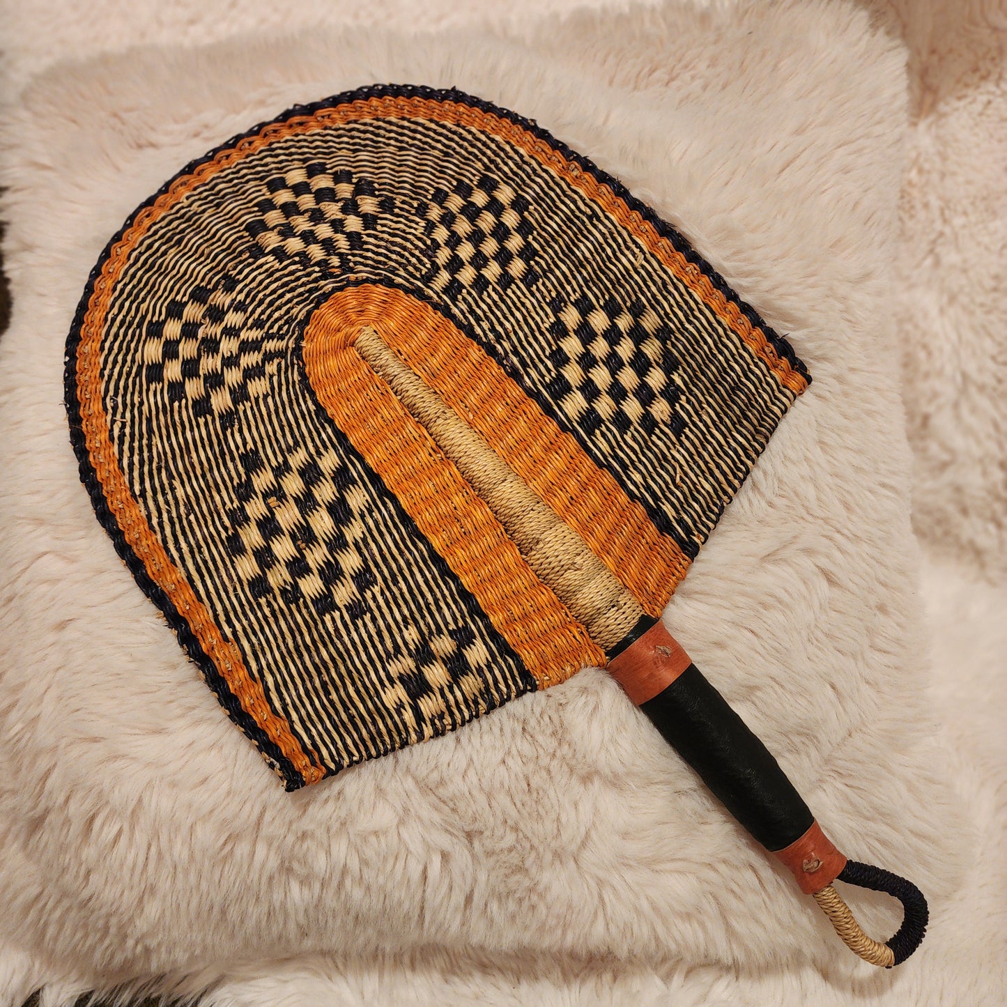 FanTasic Flat leather handle
