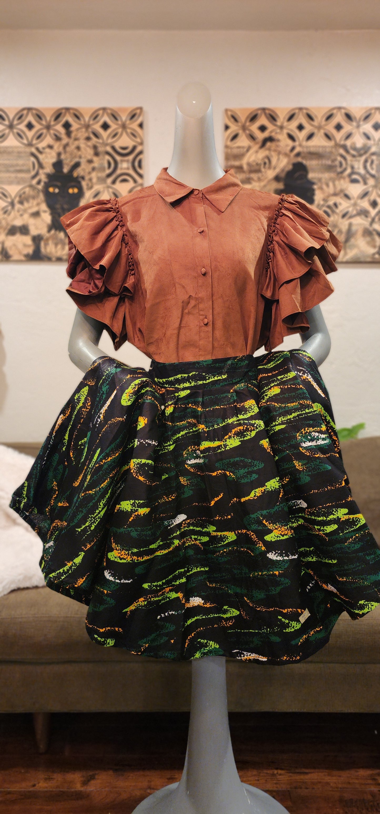 Sabrina AV Skirt (1X)