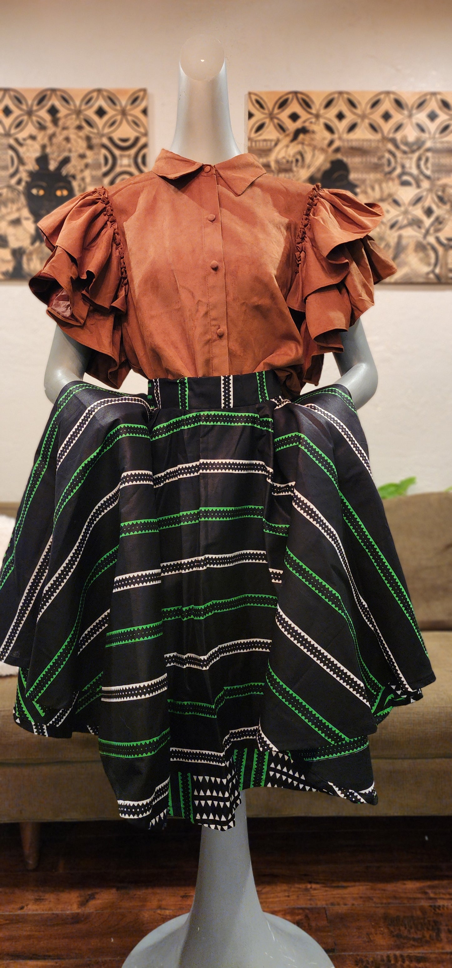 Sabrina AV Skirt (1X)