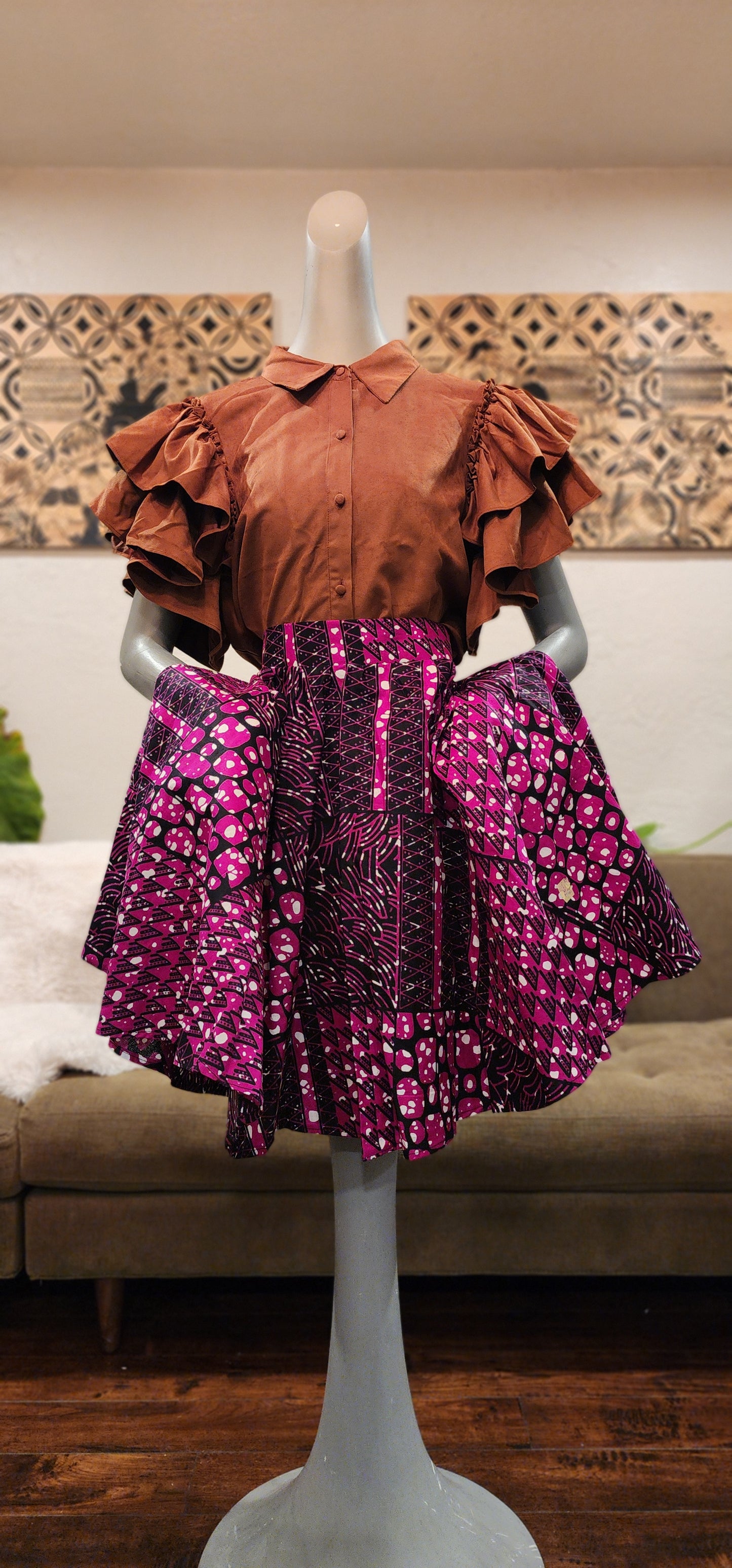 Sabrina AV Skirt (1X)