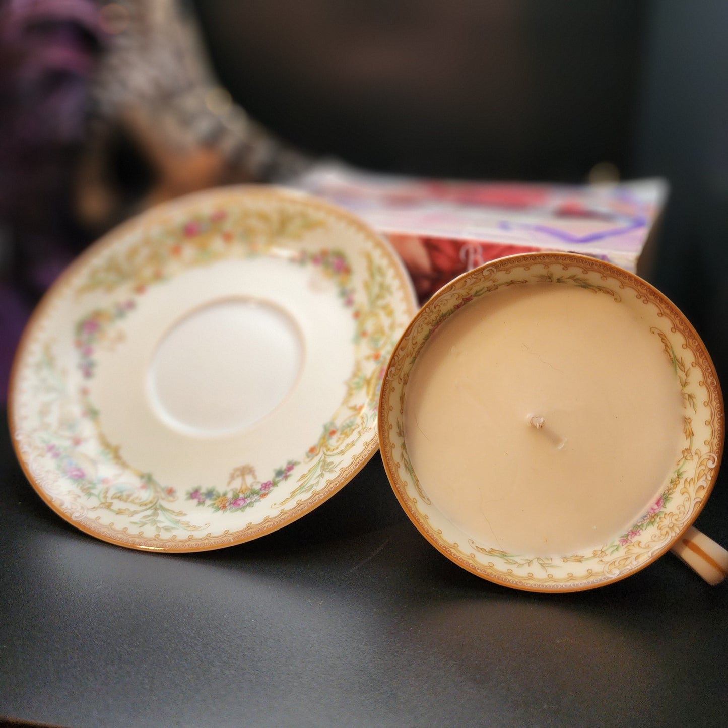 Bougie Thé Noritake Nippon Toki Kaisha (Rose Water & Hibiscus)